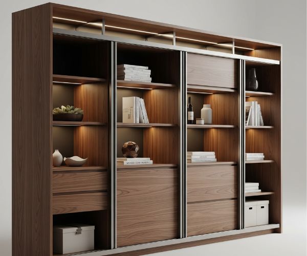 Custom storage units (3)